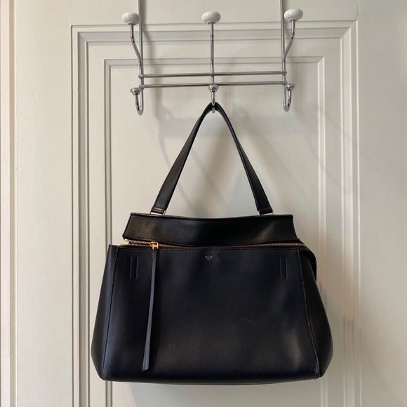 CELINE Navy and Black Tote - Picture 3 of 11